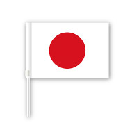 手旗 日の丸 日本国旗 持ち手付 幅270mm