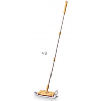 清掃用品 継ぎ柄シリーズ ぞうきんモップ 柄タイプ:MS (黄) (CL-868-100-0)