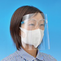フェイスシールド メガネ型