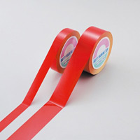 ガードテープ(再はく離タイプ) 赤 サイズ:25mm幅×20m (149024)