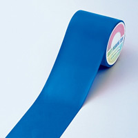 フロアラインテープ 100mm幅×20m カラー:青 (257036)