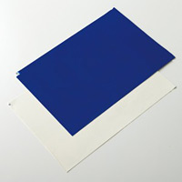 粘着クリーンマット 普通粘着タイプ 12シート1組 サイズ/カラー:600×1200mm /青 (322034)