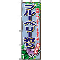 のぼり旗 (1380) ブルーベリー狩り