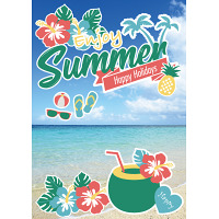 【2025年夏】A1ポスター 夏用B (No178-02_04)