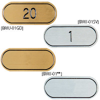 テーブルナンバー MU-01 無地 (ゴールド・シルバーのいずれかをご指定ください)