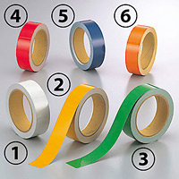 反射テープ (セパ付) 30mm幅×10m巻 カラー:(1)白 (863-52)