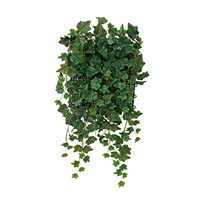 光触媒 人工観葉植物 造花 壁面緑化アイビー (高さ65cm)