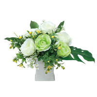 光触媒 人工観葉植物 造花 グリーンソフト (高さ20cm)