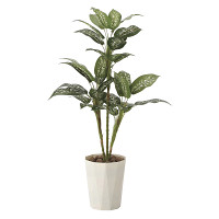 ディフェンバキア90 (人工観葉植物) 高さ90cm 光触媒機能付 (619A120)