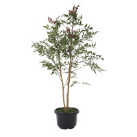 光触媒 人工観葉植物 造花 南天1.0 (高さ100cm)