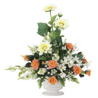 【送料無料】シュナーベル (壁掛タイプ) (造花) 高さ56cm 光触媒 (841A100)