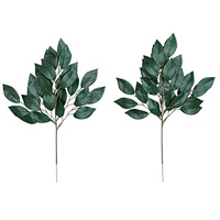 光触媒 人工観葉植物 造花 榊小4本セット (高さ36cm)