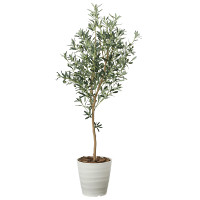 光触媒 人工観葉植物 オリーブツリー 1.6 (高さ160cm)
