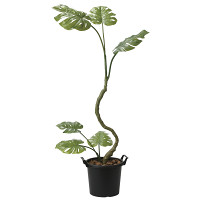 光触媒 人工観葉植物 造花 インテリアモンステラ1.7 (高さ170cm)