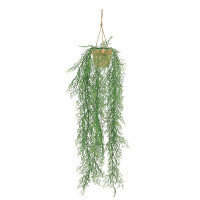 光触媒 人工観葉植物 造花 ウイローグラスハンガー(ポリ製) (高さ80cm)
