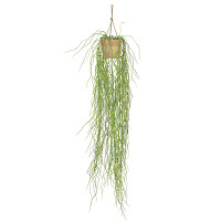 光触媒 人工観葉植物 造花 ウォーターグラスハンガー(ポリ製) (高さ90cm)