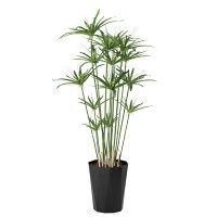 光触媒 人工観葉植物 造花 パピルス1.25 (高さ125cm)