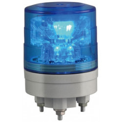 超小型LED回転灯 ニコミニ・スリム Φ45 青 規格:3点留 (VL04S-024AB)など(1点)