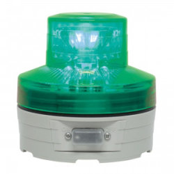 電池式LED回転灯 ニコUFO Φ76 緑