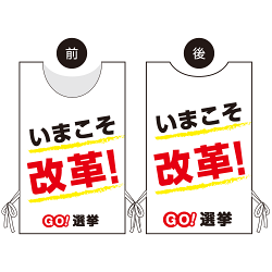 プロモウェア 選挙運動向けデザイン いまこそ改革！