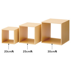木製ディスプレーボックス （ナチュラル）