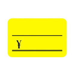 ケイコーカード イエロー ￥マーク付