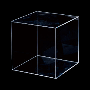 アクリルケース(透明) 大×2 小×1 セット 5面体ボックス 3個セット値下げ