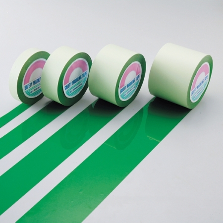 ガードテープ 緑 サイズ:100mm幅×100m (148132)