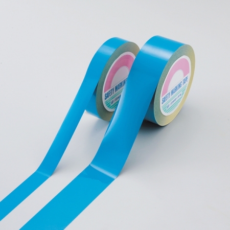 ガードテープ(再はく離タイプ) 青 サイズ:25mm幅×100m (149015)