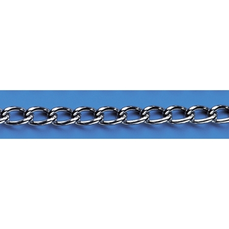 鎖 鉄クロームメッキ (1m単位) 線径:1.8mmφ (308070)