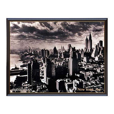 アートポスター ビュー オブ マンハッタン 1931 C ベットマン作 ポスターフレーム通販のサインモール