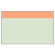 配管識別シート（極小） 帯色：うすい黄赤（マンセル値3.75YR 8/6） (416-231)