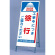 反射看板 工事中につき徐行 仕様:板・枠セット (395-61)