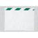 ポケットマグネット (マグネットタイプ) A3ヨコ用 (緑/白) 枚数:1枚入 (340-451)