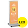 LED式電飾スタンド看板 ADO-810-2-LED カラー:シルバー (ADO-810-2-LED-S)