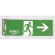 表示プレートH 避難口誘導標識 表示:緑 非常口 右矢印 (Hi353-3)