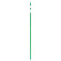 定番のぼり竿 オリジナルのぼりポール 1.6～3m 伸縮式 緑 (30537GRN)