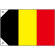 販促用国旗 ベルギー サイズ:ミニ (23661)