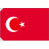 販促用国旗 トルコ サイズ:小 (23683)