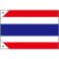 販促用国旗 タイ サイズ:ミニ (23706)