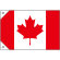 販促用国旗 カナダ サイズ:ミニ (23727)