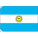 販促用国旗 アルゼンチン サイズ:小 (23734)
