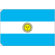 販促用国旗 アルゼンチン サイズ:大 (23735)