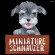 デコシール 犬 ミニチュアシュナウザー サイズ:ミニ W100×H100 (62069)