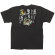 黒Tシャツ そば・うどん サイズ:XL (64051)