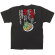 黒Tシャツ とんかつ サイズ:S (64052)