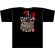 黒Tシャツ お好み焼 イラスト サイズ:XL (67568)