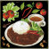 カレー ボード用イラストシール (68547)