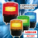 LED回転灯 ニコトーチ AC100V 規格:回転 (入力制御無し) 色:黄 (VL12R-100NY)