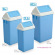 樹脂製ゴミ箱 エコシャンA (本体のみ) サイズ (本体のみ) :W381×D280×H515mm (DS-218-636-3)
